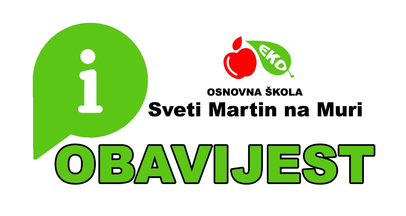 Obavijest o 2. dijelu zimskog odmora za učenike