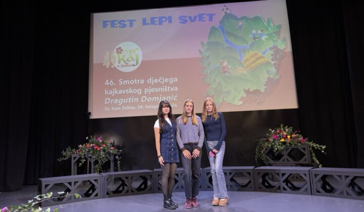 Veliki uspjeh naših učenika na 46. Smotri kajkavskoga dječjeg pjesništva u Sv. Ivanu Zelini